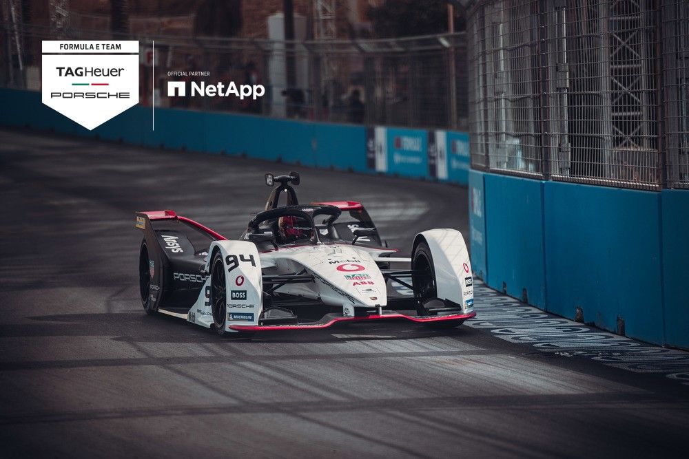 NetApp impulsa a Porsche Motorsport hasta el podio de la ABB FIA Fórmula E World Championship  con nube