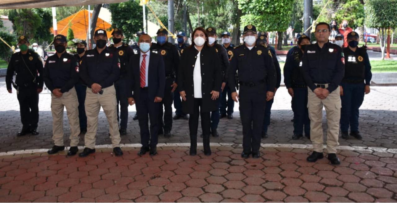 Reconocen labor de personal de Seguridad Ciudadana en Tláhuac
