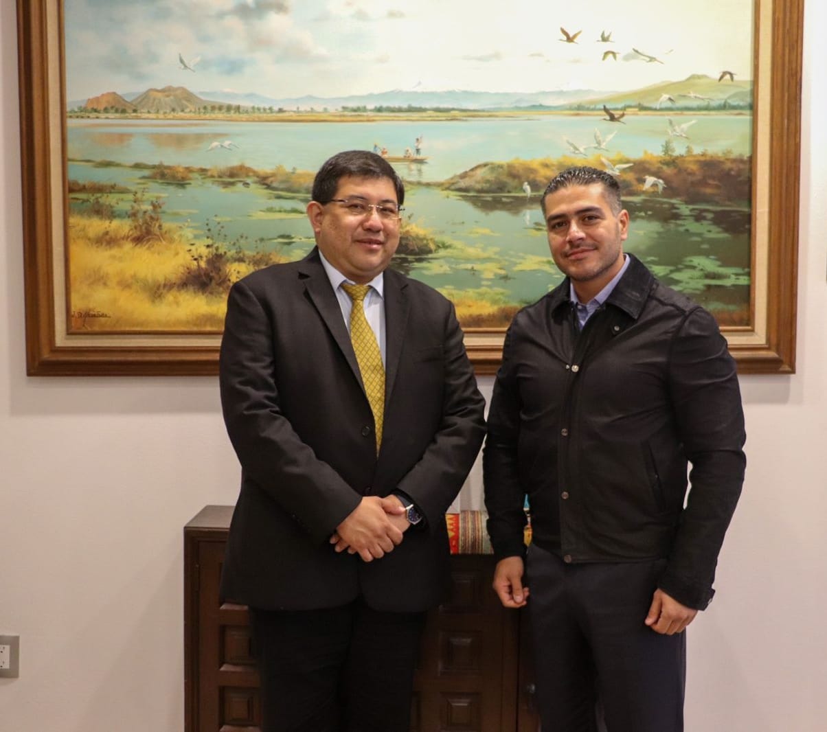 José Carlos Acosta y García Harfuch refuerzan seguridad en Xochimilco