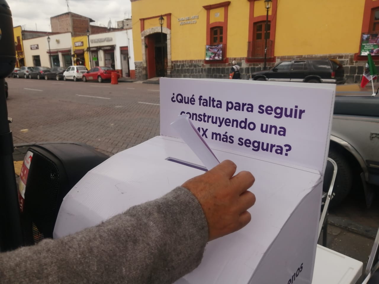 José Carlos Acosta impulsa campaña “Contigo avanzamos en más seguridad” en Xochimilco