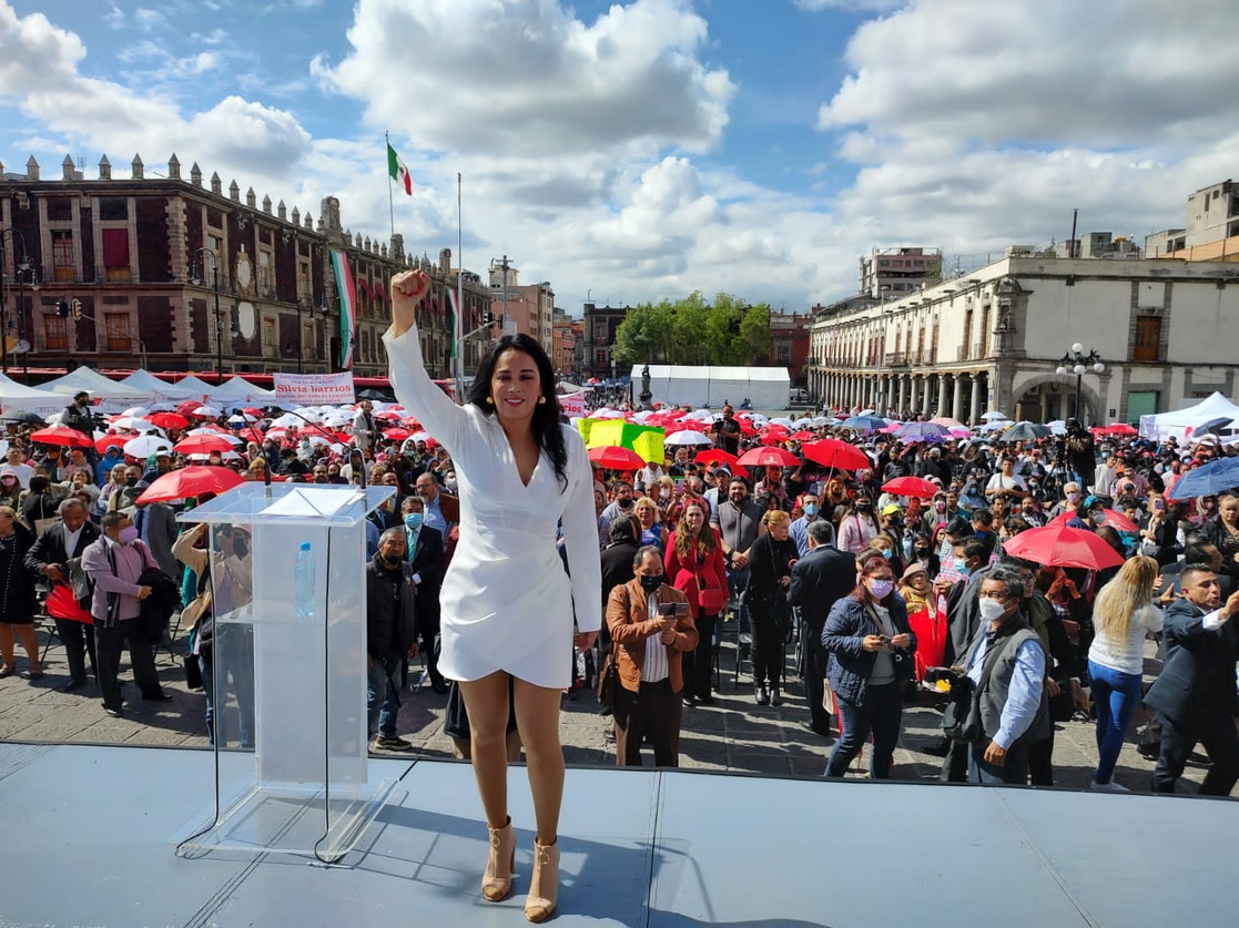 Candidatean a Silvia Sánchez Barrios para la Cuauhtémoc