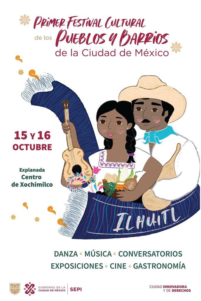 Xochimilco abre sus puertas al 1er. Festival Cultural de Pueblos y Barrios Originarios