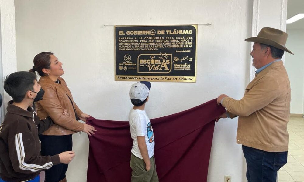 Gobierno de Tláhuac apuesta por el desarrollo humano de la niñez y crea Escuelas para la Vida