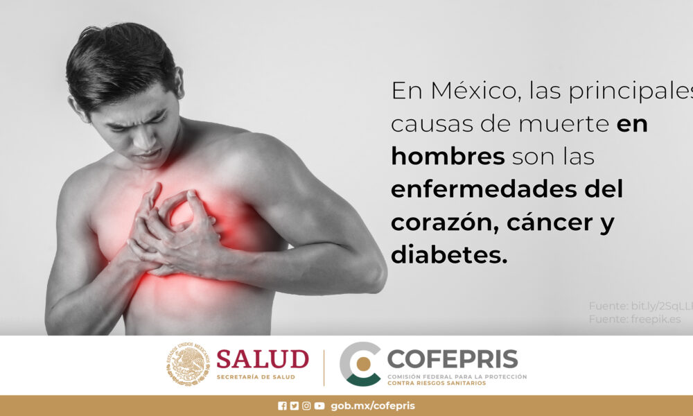 Enfermedades del corazón, principal causa de muerte en México