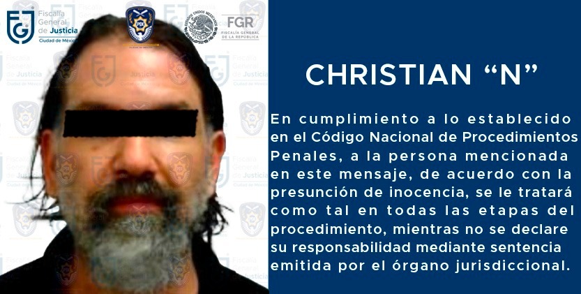 Christian Von Roehrich fue capturado en Reynosa, Tamaulipas