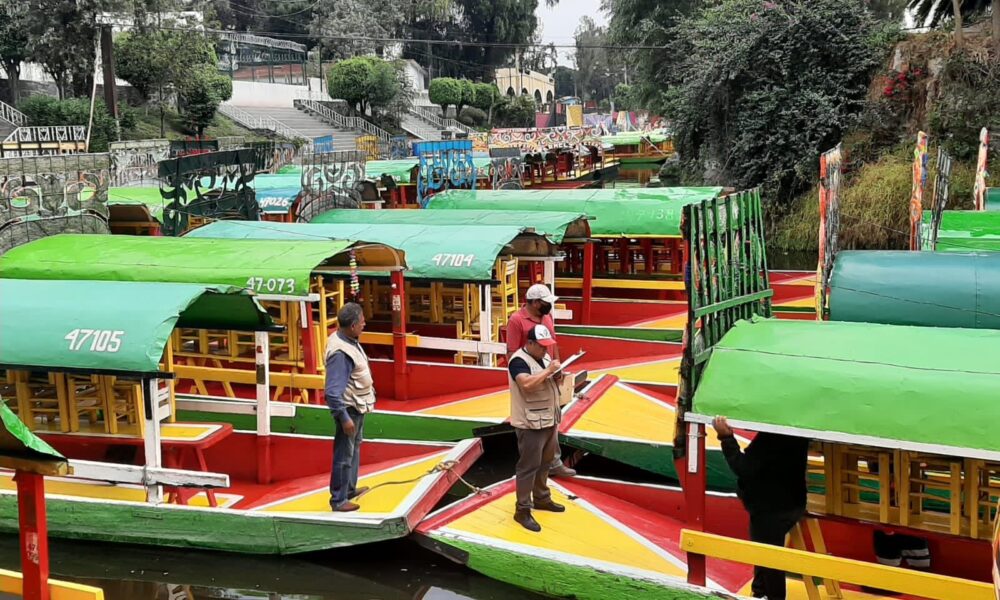Xochimilco cuenta con más de mil 200 trajineras registradas