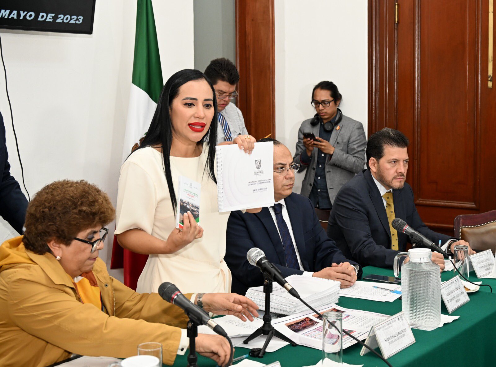 Sandra Cuevas denuncia persecución en su contra por vínculos con grupo criminal