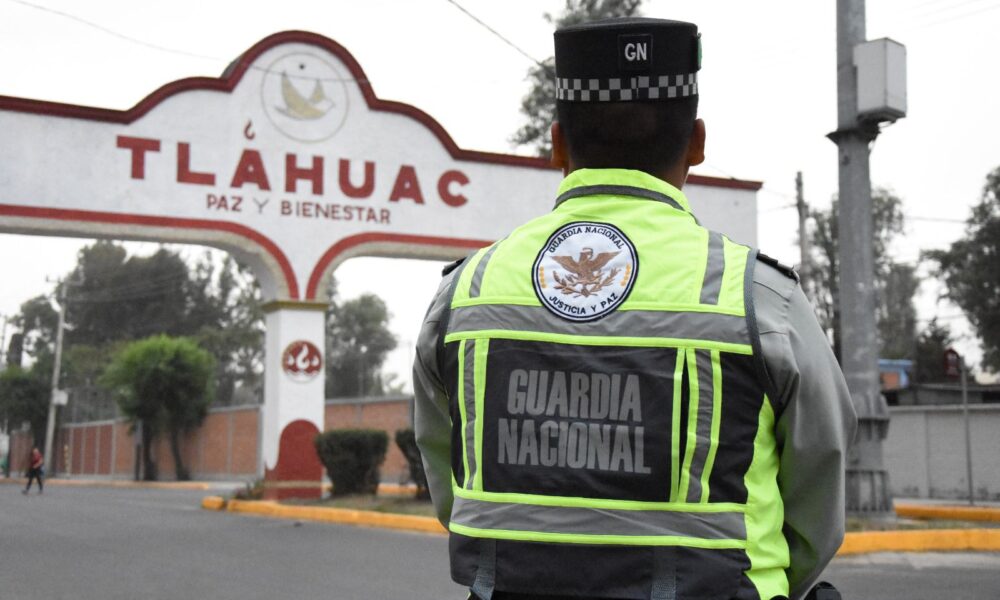 Guardia Nacional amplía su presencia en Tláhuac