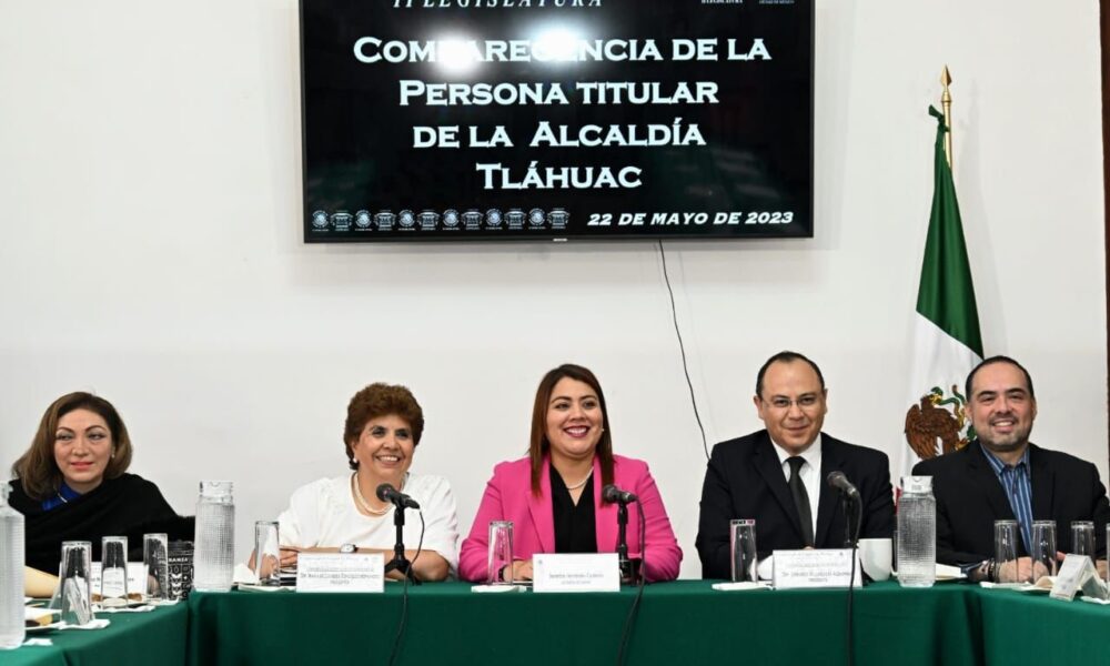 Alcaldesa Berenice Hernández rinde informe ante Congreso de la Ciudad