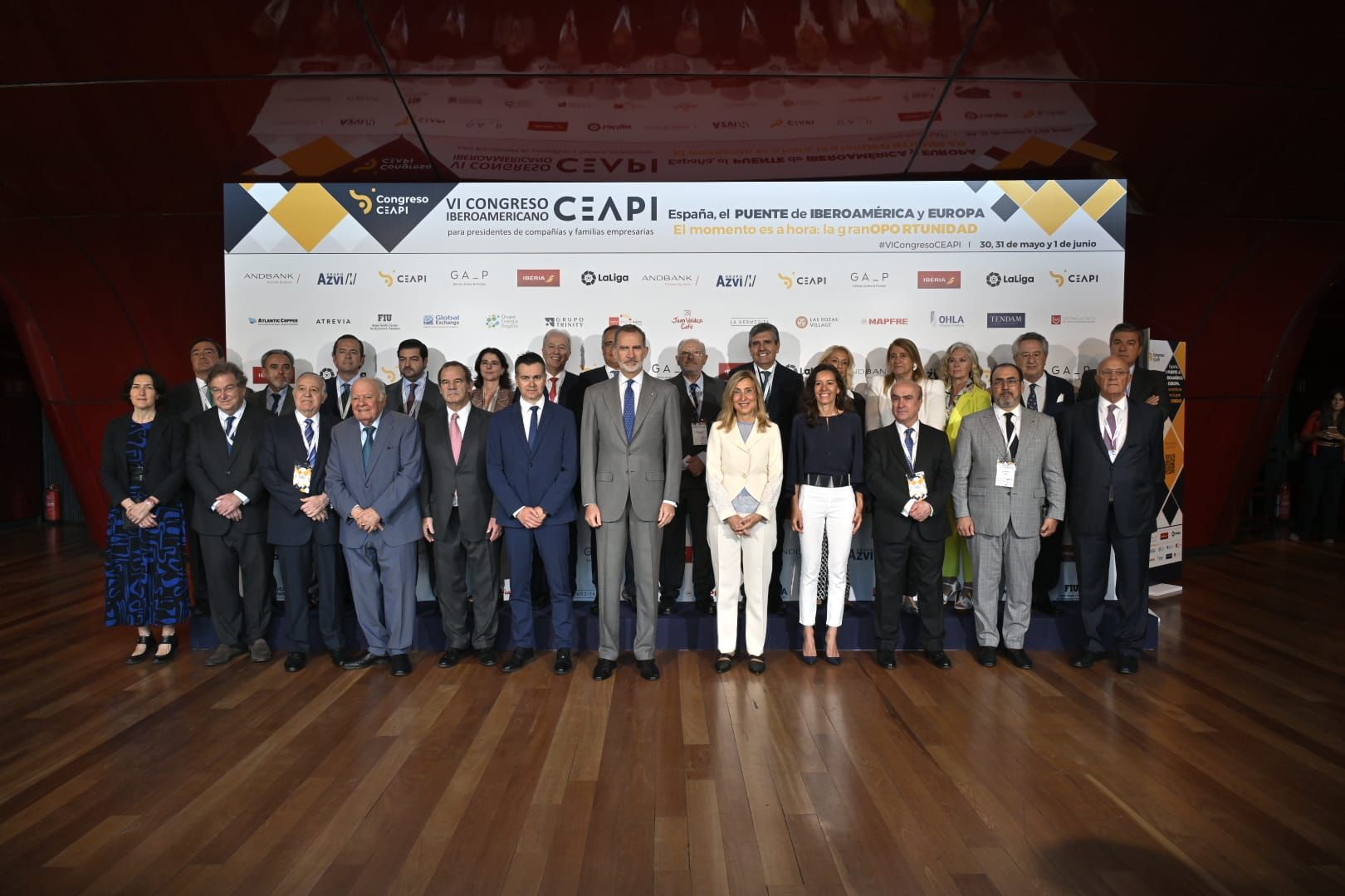 El Rey inaugura el VI Congreso CEAPI, la oportunidad de potenciar una alianza entre Europa y América Latina