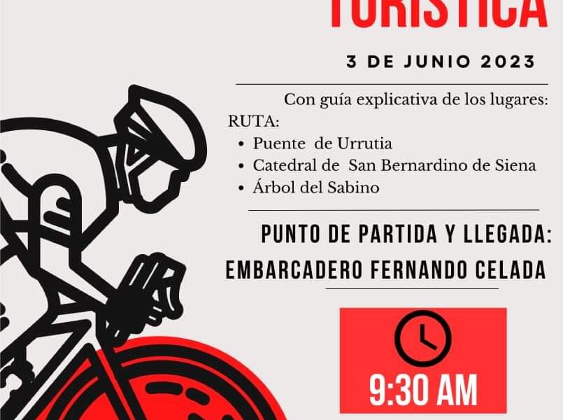 Promueve Xochimilco Ruta Turística en bicicleta