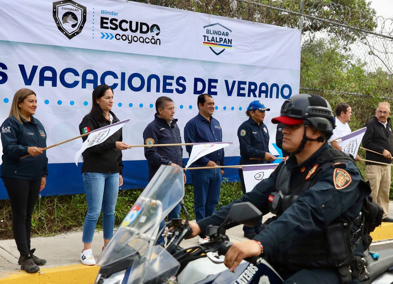 Arrancan Álvaro Obregón, Coyoacán y Tlalpan operativo conjunto de seguridad por vacaciones