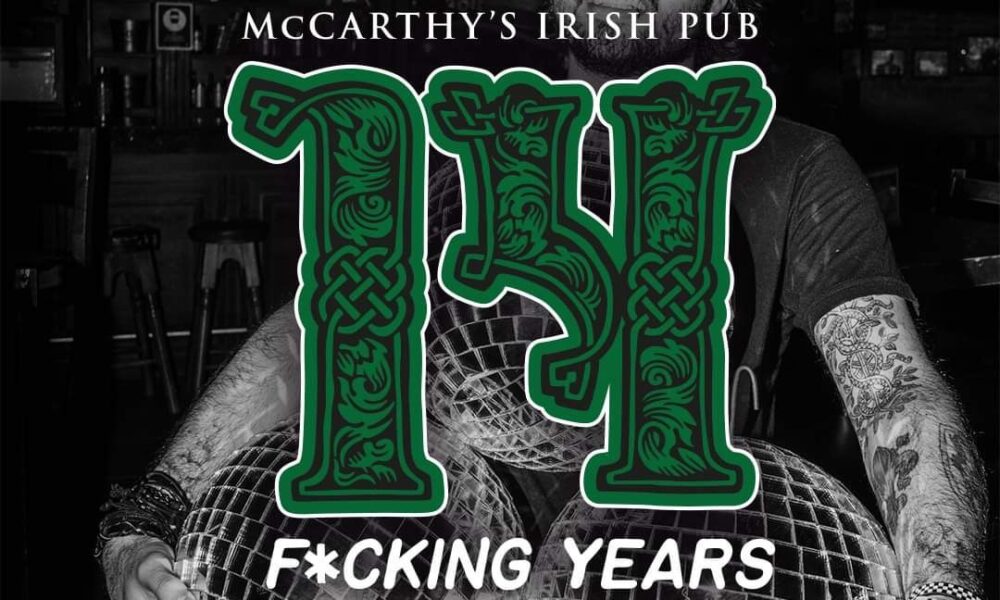 McCarthy´s Irish Pub cumple 14 años