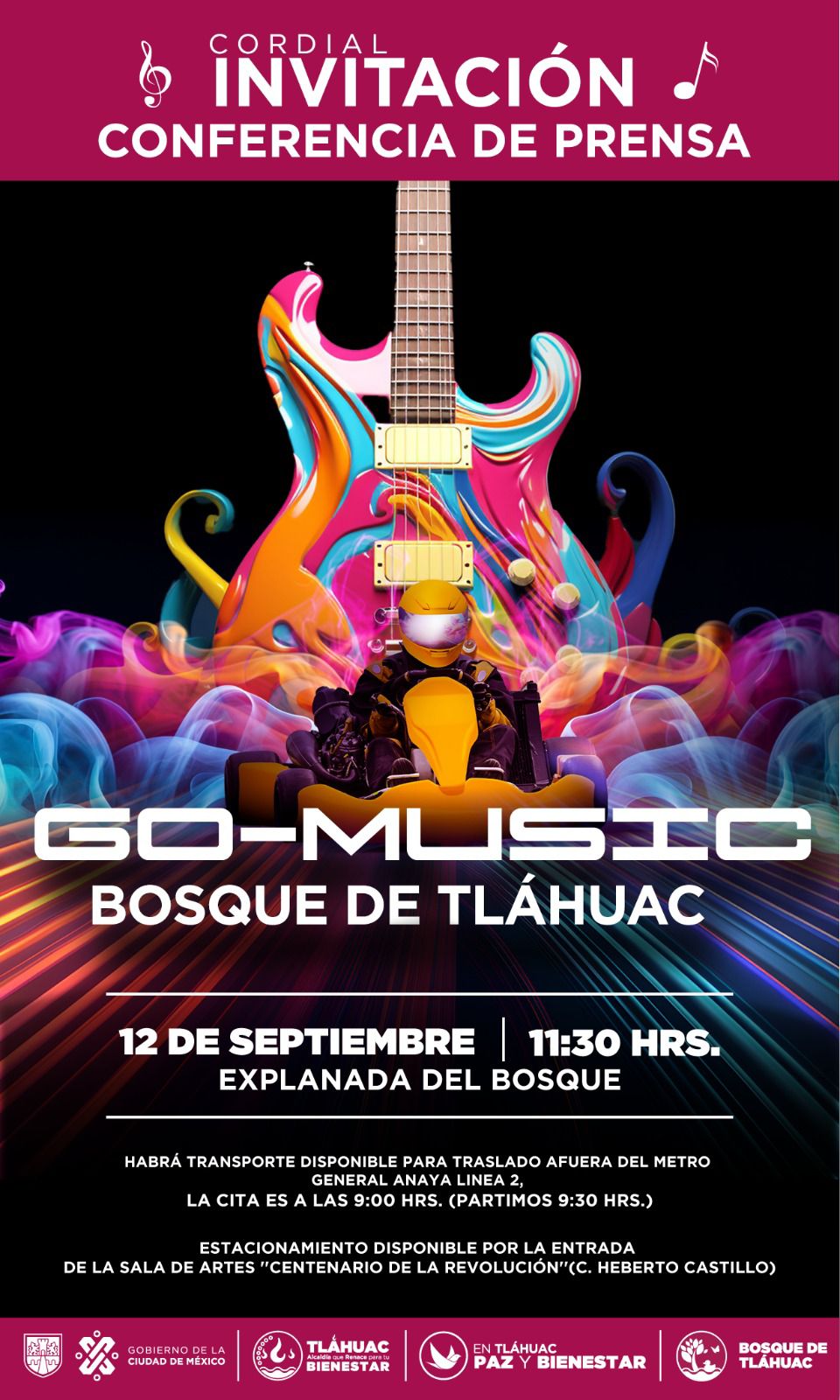 Tláhuac invita al ‘Go-Music’