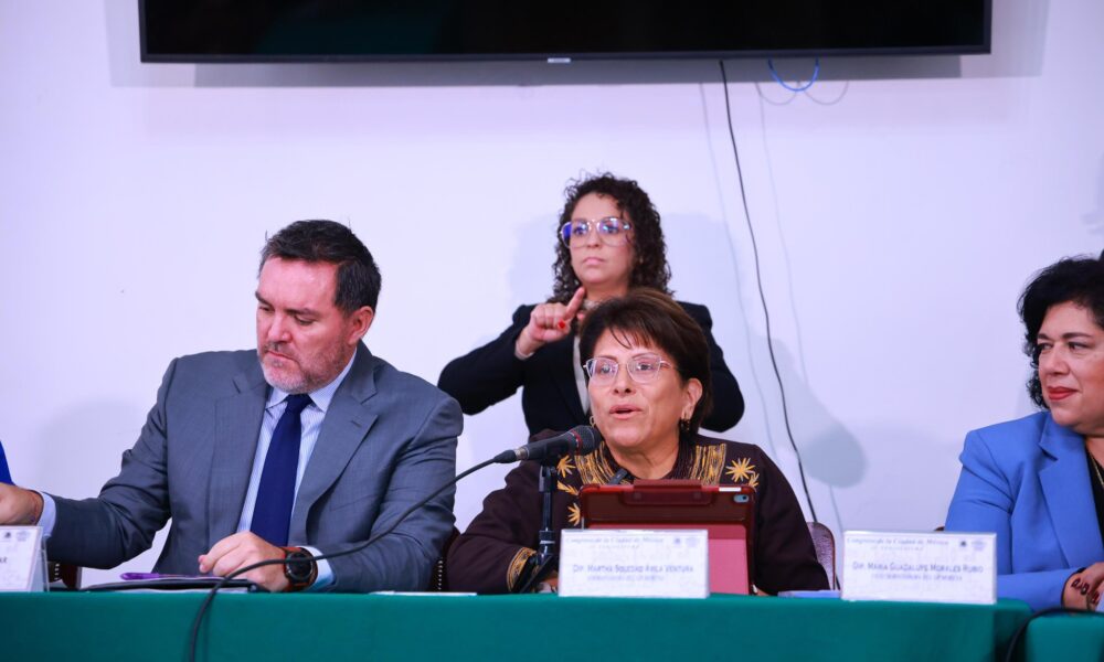 Designan a Martha Ávila presidenta de la JUCOPO del Congreso CDMX