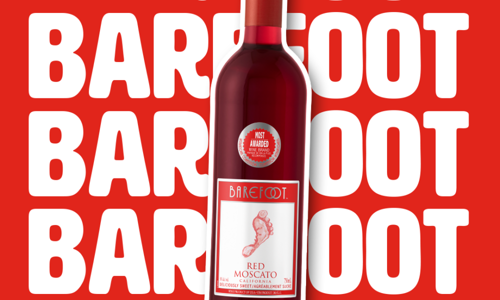 El nuevo lanzamiento de Barefoot en México: Red Moscato