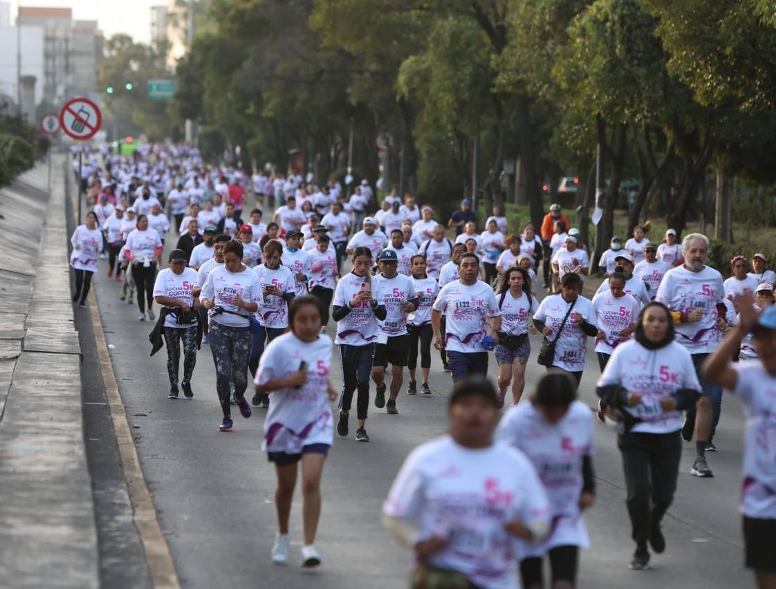 Organiza Coyoacán Maratón contra Cáncer de Mama