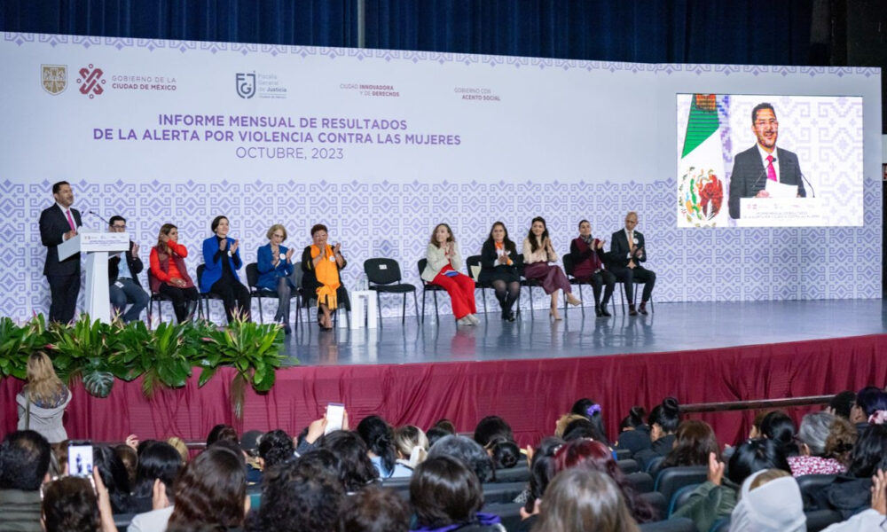 Feminicidios a la baja en CDMX: Martí Batres