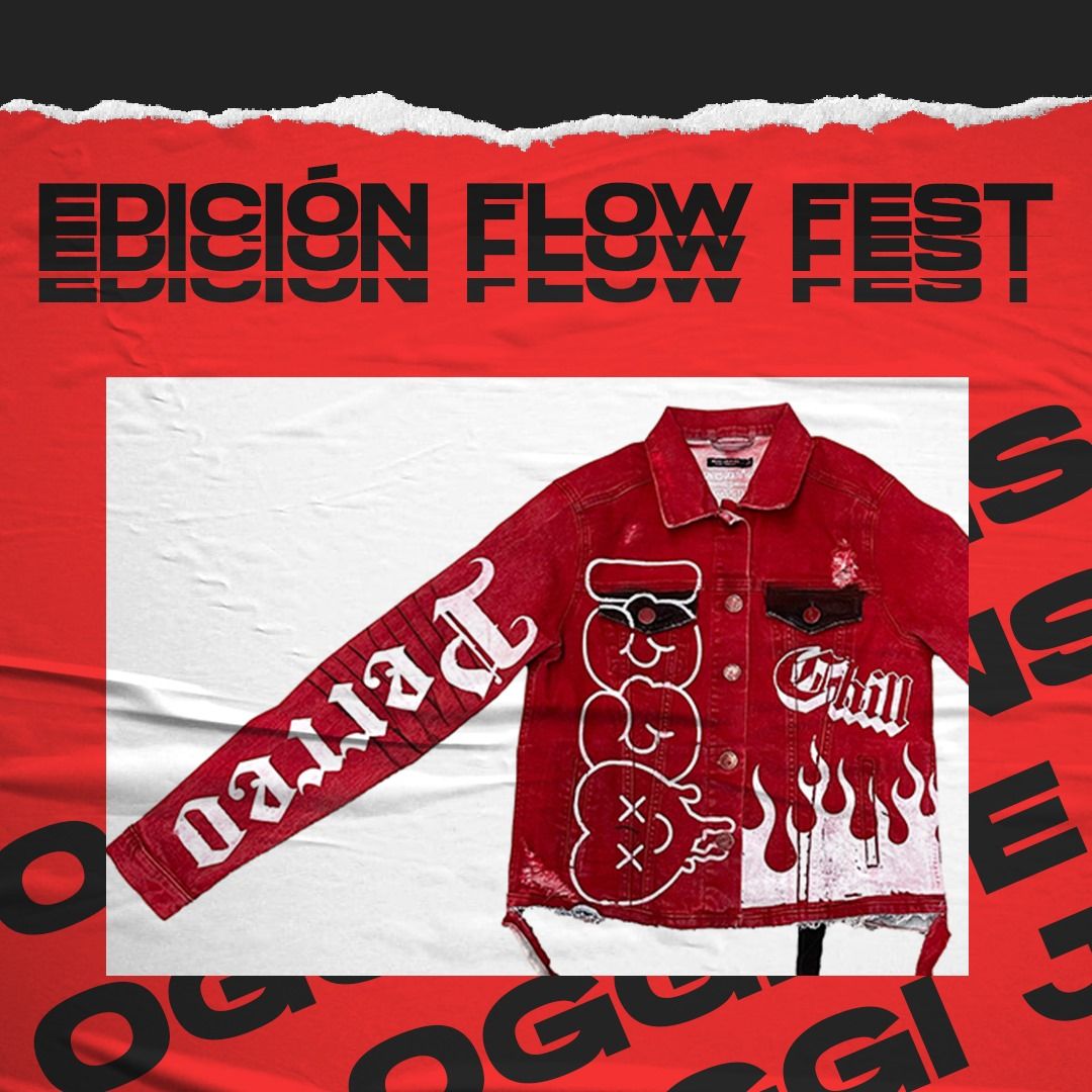 OGGI Jeans crea la chamarra “edición especial” del festival de música Flow Fest 2023