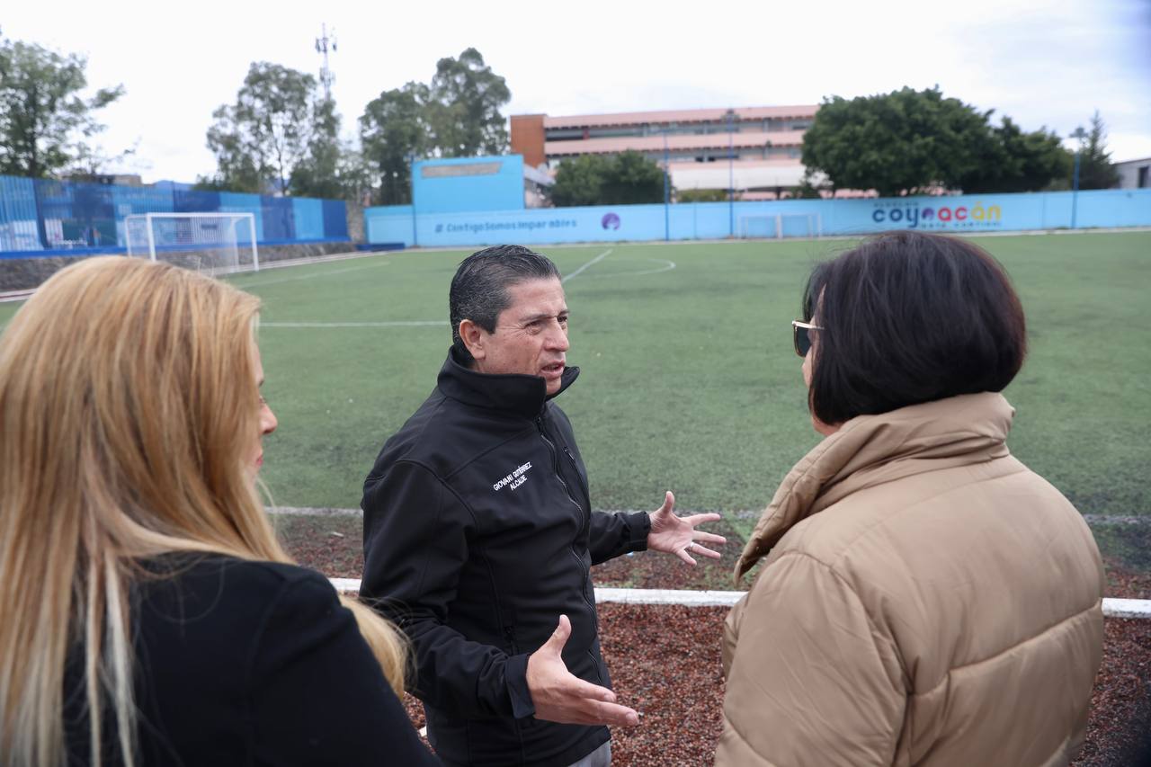 Mejoramos infraestructura deportiva de Coyoacán: Giovani Gutiérrez