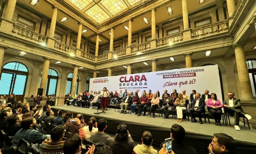 Clara Brugada anuncia a su equipo de precampaña