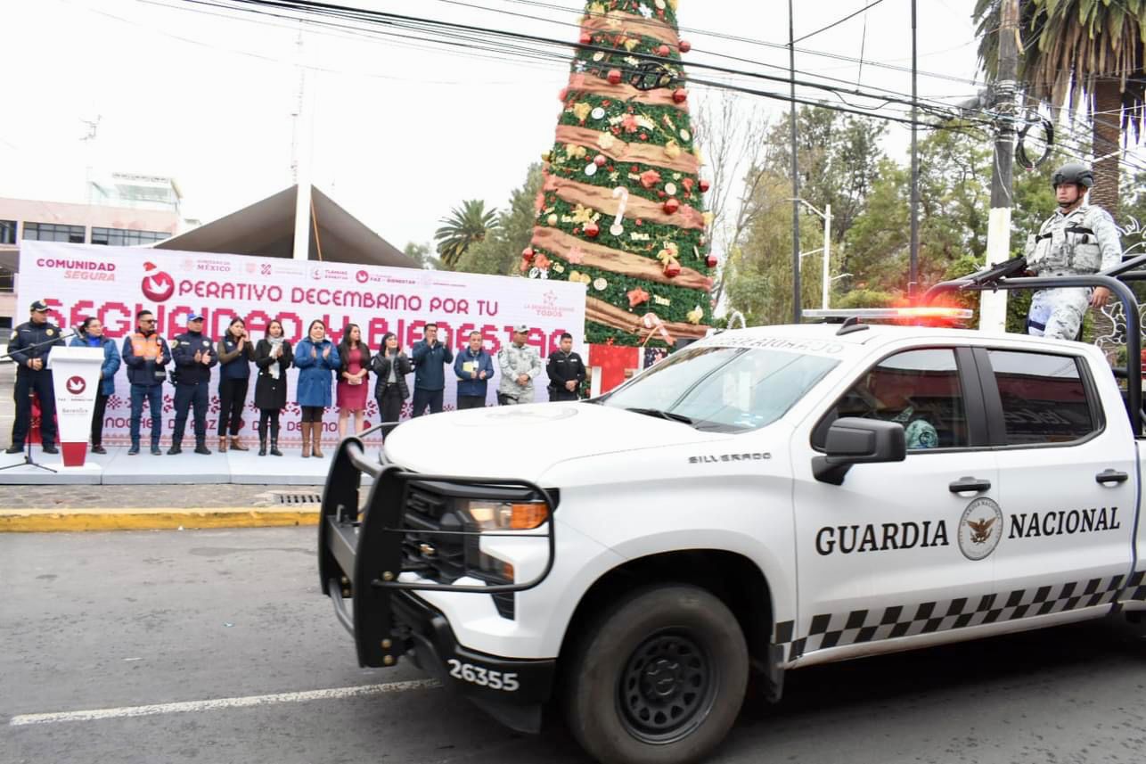 Tláhuac arranca con operativo de seguridad para Fiestas Decembrinas
