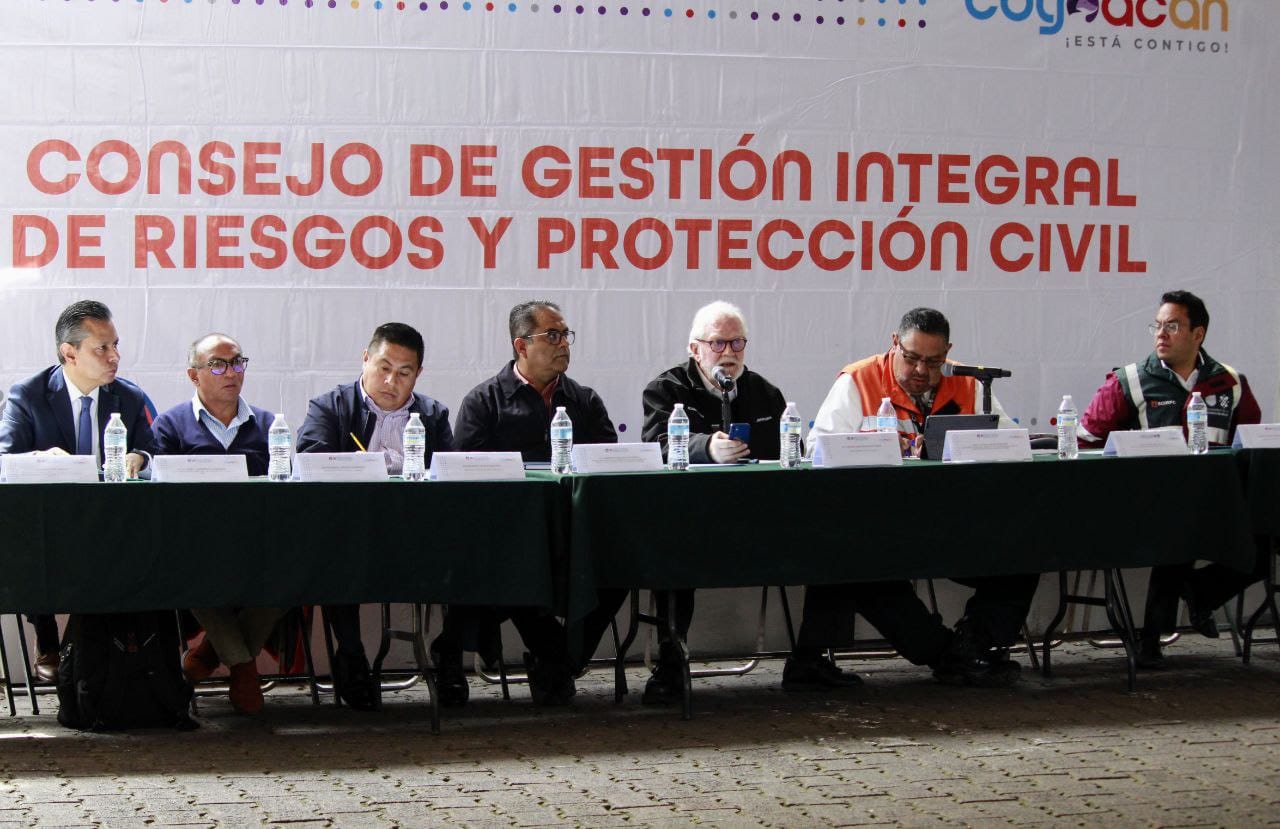 Coyoacán trabaja con la comunidad en la prevención de riesgos