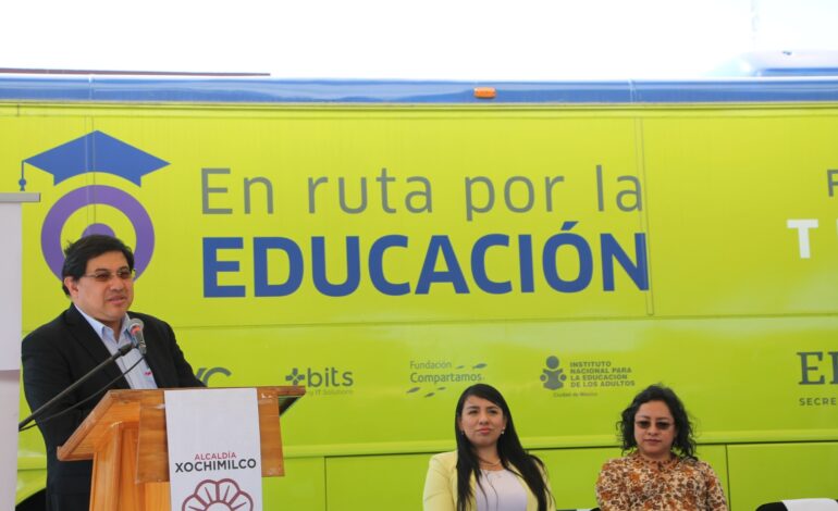Xochimilco impulsa la educación en sus calles