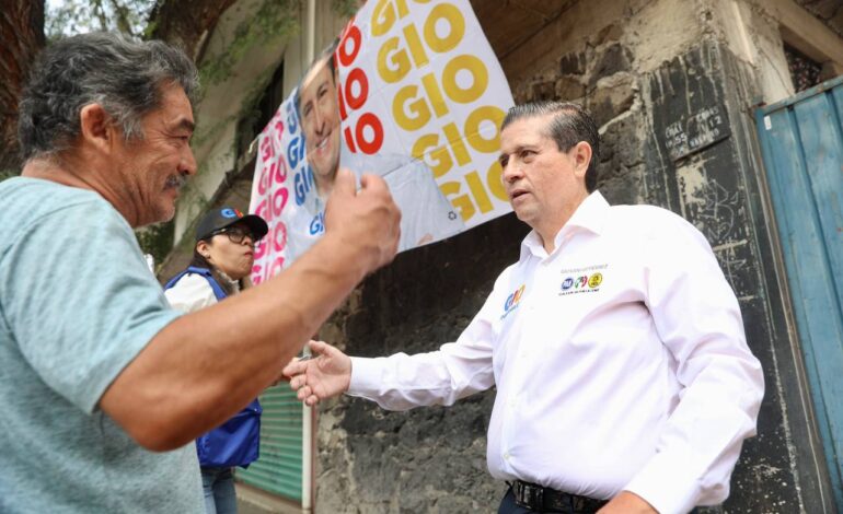 Convoca Giovani Gutiérrez a consolidar el Coyoacán que queremos
