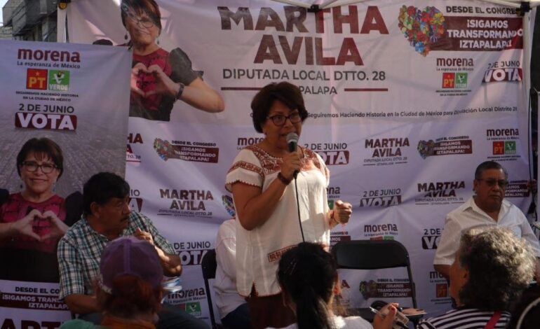 Martha Avila se compromete a fortalecer leyes y presupuestos con orientación humanista