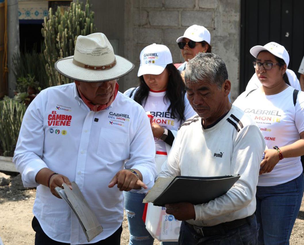 Regresará la tranquilidad a Xochimilco: Gabriel Del Monte