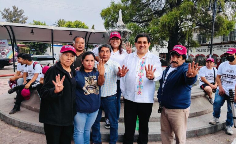 José Carlos Acosta garantiza continuidad a la transformación de Xochimilco