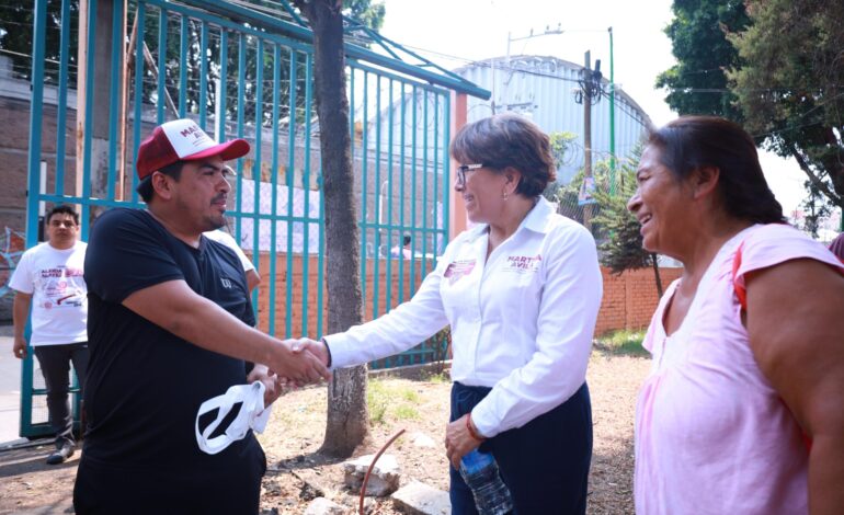 Martha Avila garantiza mejorar Unidades Habitacionales de Iztapalapa