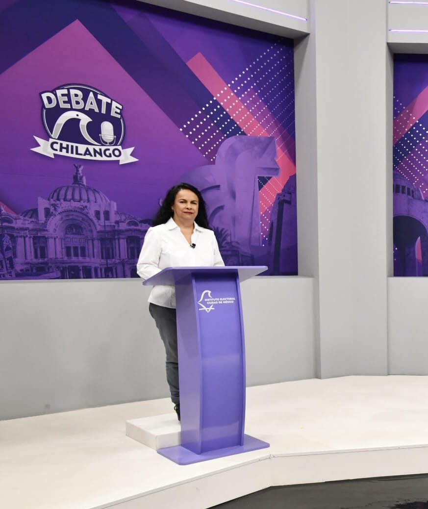 Margarita Saldaña gana debate con propuestas; fue agredida a dueto por Morena y MC