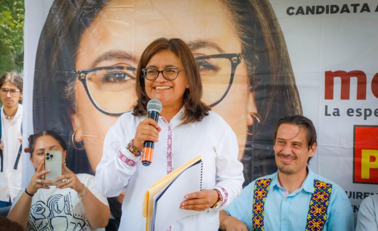Aleida Alavez presenta ocho ejes para desarrollo sostenible en Iztapalapa