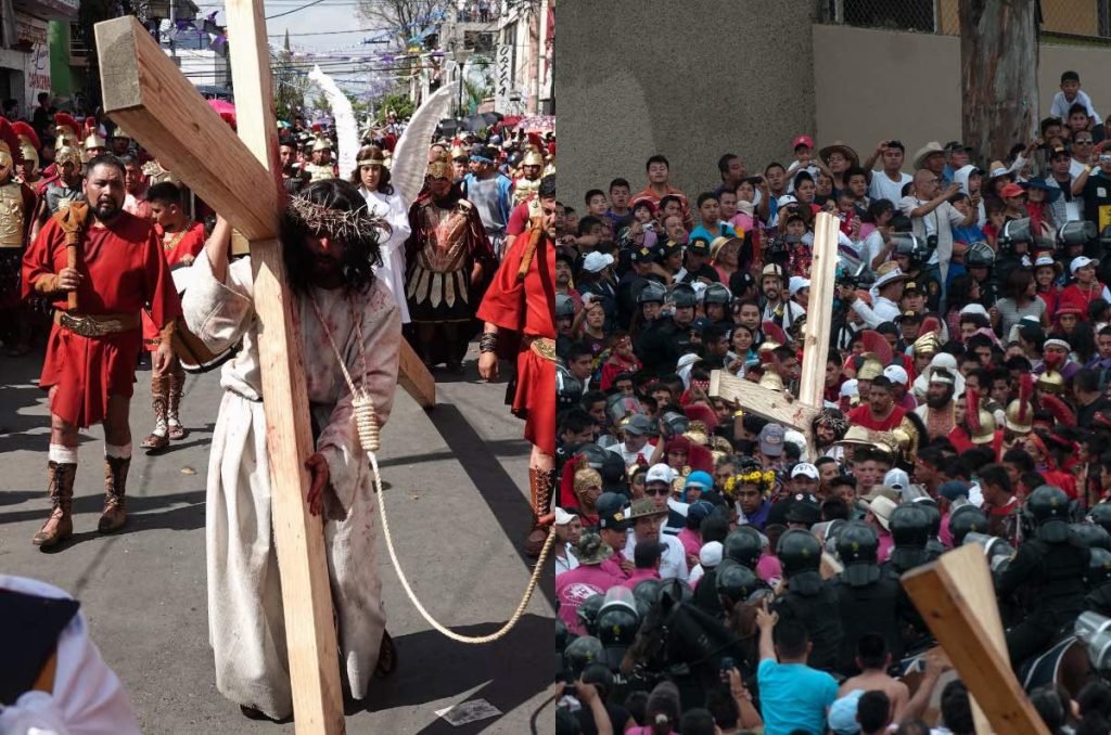 Blindan el Viacrucis de Iztapalapa: aumenta 26% la videovigilancia